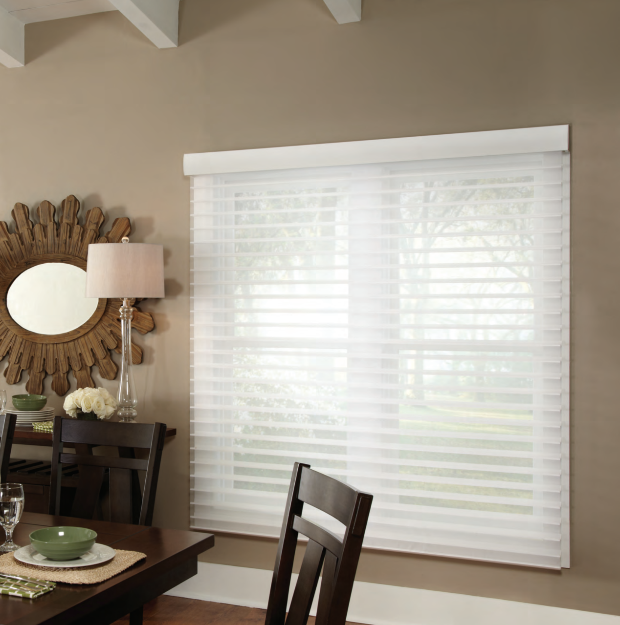Lutron horizontal sheer blinds